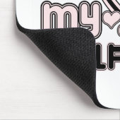 BLACK LUV 1 MOUSEPAD (Ecke)