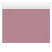 Black Luxus Damask Rosa Tischkarte (Innenansicht Horizontal (Unten))