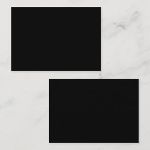 Black Luxus-Termin-Karte Minimalistische Eleganz Terminkarte