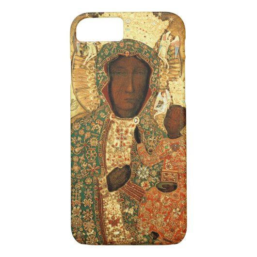 Black Madonna and Child Our Lady Czestochowa Case-Mate iPhone Hülle (Rückseite)