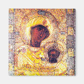 Black Madonna Magnet (Vorne)