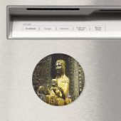 Black Madonna Montserrat Magnet (In Situ (Geschirrspüler))