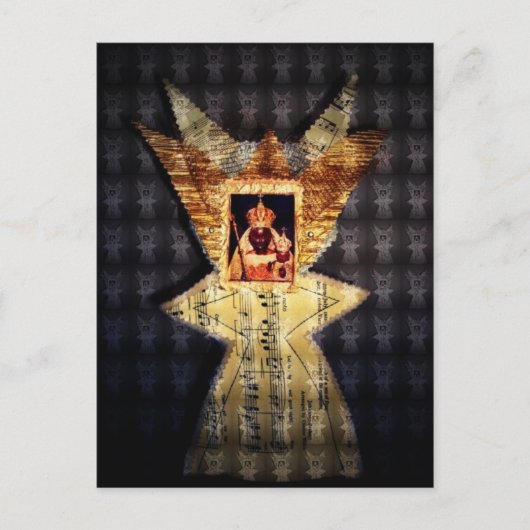 Black Madonna Postkarte (Vorderseite)