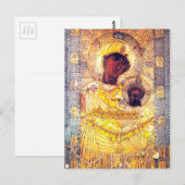 Black Madonna Postkarte (Vorne/Hinten)