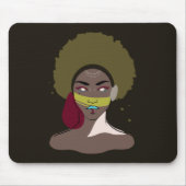 "Black Magic Girl" Mousepad (Vorne)