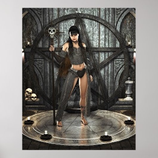 Black Magic Hexe Poster (Vorne)