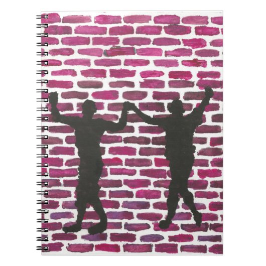 Black Magic Hollyhock by Yeshaya Dank Wood Wall Ar Notizblock (Vorderseite)