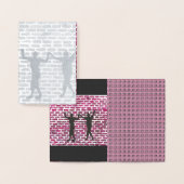 Black Magic Hollyhock von Yeshaya Folienkarte (Anzeige)