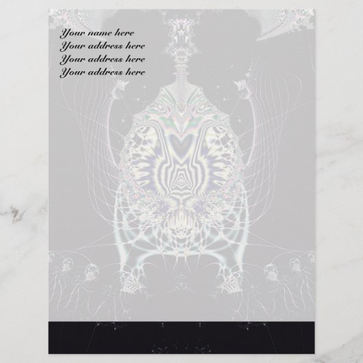 Black Magic Letterhead Briefbogen (Vorderseite)