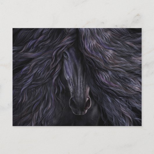 Black Magic Postcard Postkarte (Vorderseite)