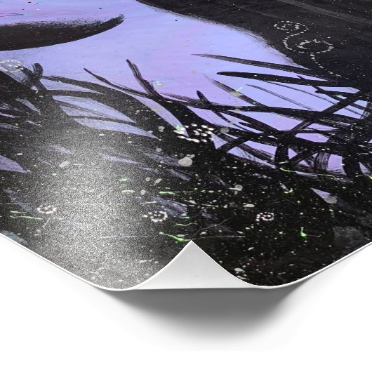 Black Magic Print Fotodruck (Ecke)