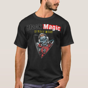 Black Magic Street Wear Zombie Astronaut Space Sui T-Shirt