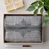 Black Magic Triple Moon Pentagramm Vintag Wiccan Seidenpapier (Geschenk)