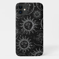 Black Magic Vintag Celestial Sun Moon Stars