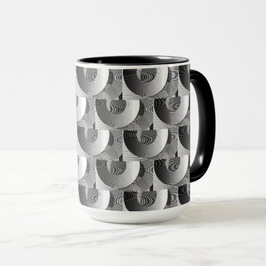 „Black Magnets“ Kombitasse Tasse (VorderseiteRechts)
