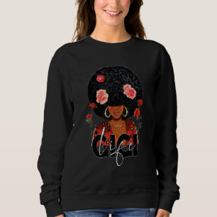 Black Mama Queen Afro Women Gigi Life Black Mütter Sweatshirt