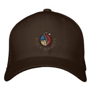 Black Mambas Hat Bestickte Kappe