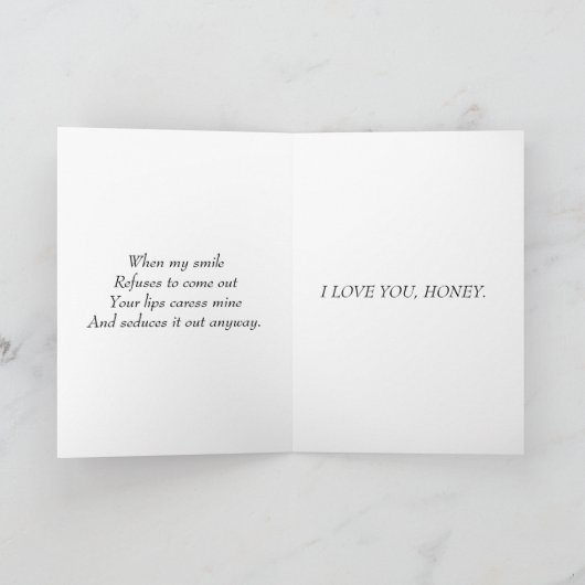 Black Man Card Karte (Innenseite)