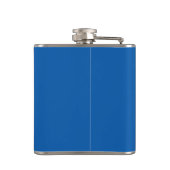 Black Man Emblem Liquor Vinyl Wrapped Flask Flachmann (Rückseite)