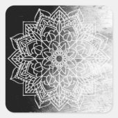 Black Mandala Stickers (Vorderseite)