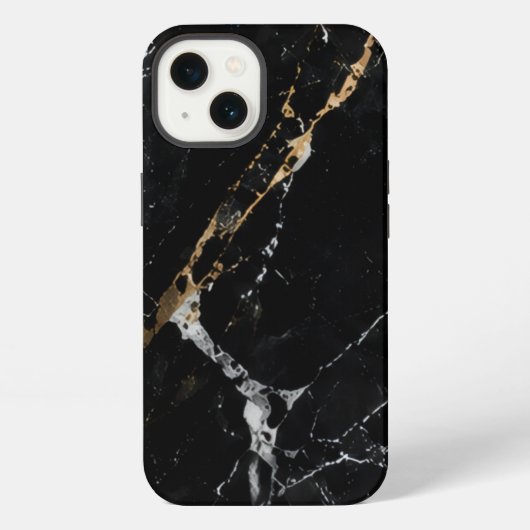 Black Marble Elite iPhone Hülle (Rückseite)