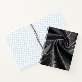 Black Marble Gold Notebook Notizblock