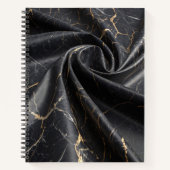 Black Marble Gold Notebook Notizblock (Vorderseite)