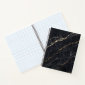 Black Marble Gold Notebook Notizblock (Innenseite)