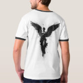 Black Marble Nike Statue T-Shirt (Schwarz voll)