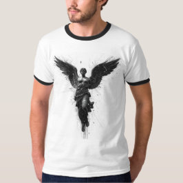 Black Marble Nike Statue T-Shirt