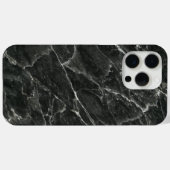 Black Marble Slab Case-Mate iPhone Hülle (Rückseite (Horizontal))