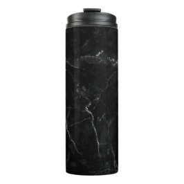 Black Marble Stainless Steel Tumbler Thermosbecher