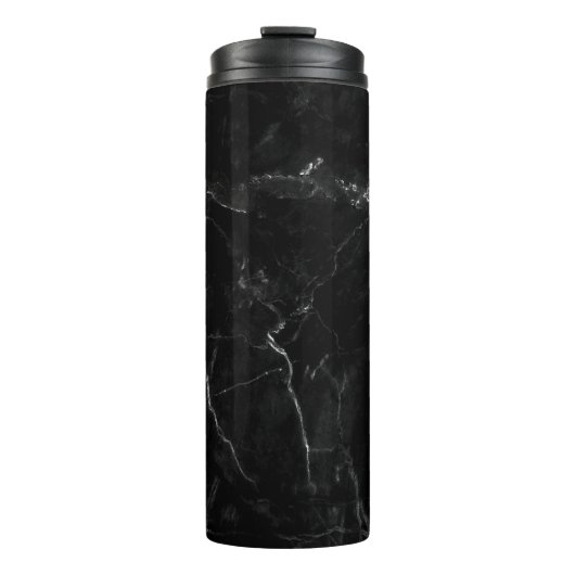 Black Marble Stainless Steel Tumbler Thermosbecher (Vorderseite)