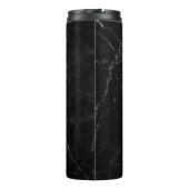 Black Marble Stainless Steel Tumbler Thermosbecher (Rückseite)