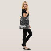 Black Marble Theatre Masks - Dark Aesthetic Tote B Tasche (Am Model)