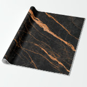 black marble with golden veins, emperador marble n geschenkpapier (Ungerollt)