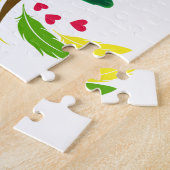 Black Masked Lovebirds Puzzle (Seite)