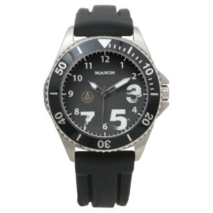 bLACK mASON WATCH DEsIGN von Joe Grange Armbanduhr