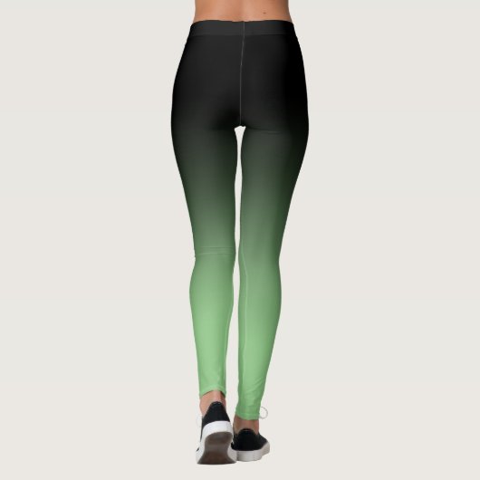 Black Matcha Ombre Leggings (Rückseite)