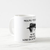 "Black Matuka - Foreut Fly "To Do List"-Tasse Kaffeetasse (Vorderseite Links)