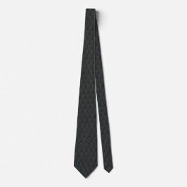 Black Medieval Dragons Neck Tie Krawatte