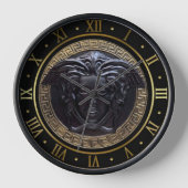 Black Medusa Designer Uhr (Vorderseite)