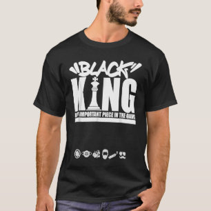 Black Melanin King Fathers Day Plus Size Mens T-Shirt