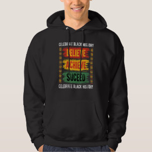 Black Melanin Pride Afro Familie feiert Black Hi Hoodie