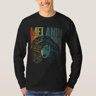 Black Melanin Queen Bekleidung Afrikanisch Amerika T-Shirt
