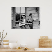 Black Men Playing Guitar, 1902 Poster (Küche)