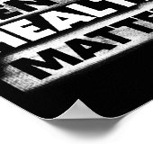 Black Mental Health Problems Therapy Black Excelle Poster (Ecke)