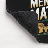 Black Mentors Problem Schwarze Geschichte Monat Zi Mousepad (Ecke)