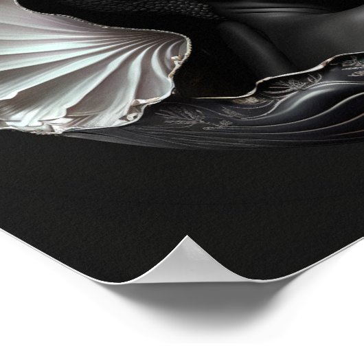 'Black Mermaid 2' Poster (Ecke)