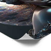 'Black Mermaid 3' Poster (Ecke)